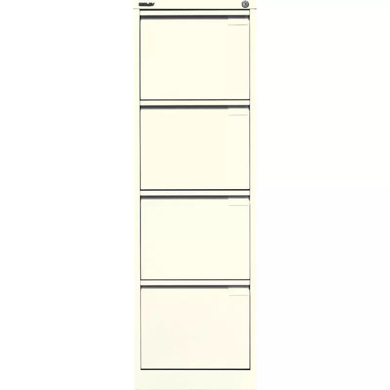 BISLEY Hängeregistraturschränke, einbahnig, 4 Schubladen