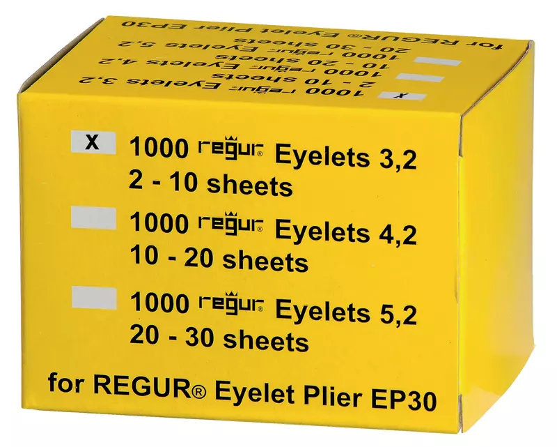 regur Ösen 3,2, für regur Öszange EP 30