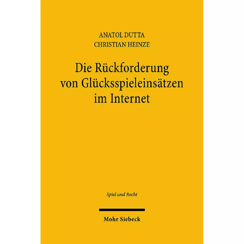Die Rückforderung von Glücksspieleinsätzen im Internet