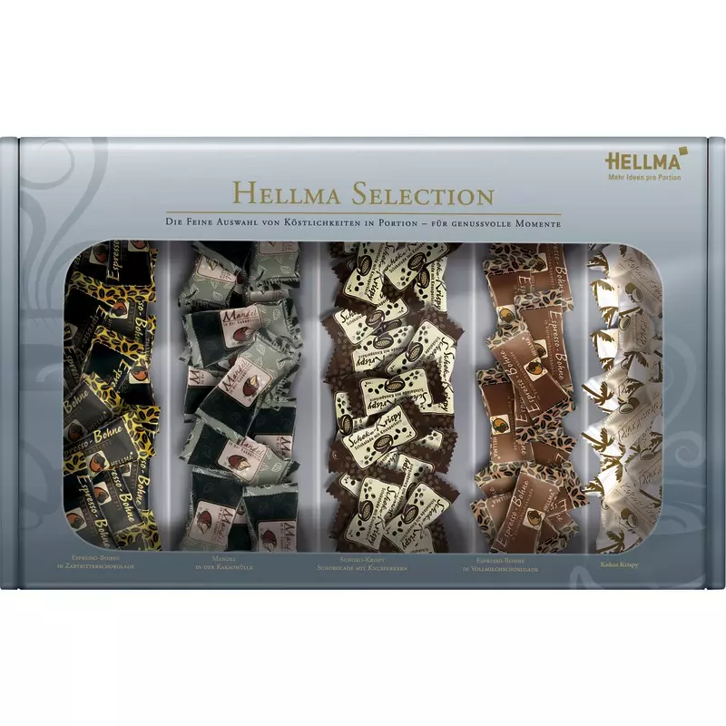 HELLMA Selection 5 Sorten, Pack: 200 Stück