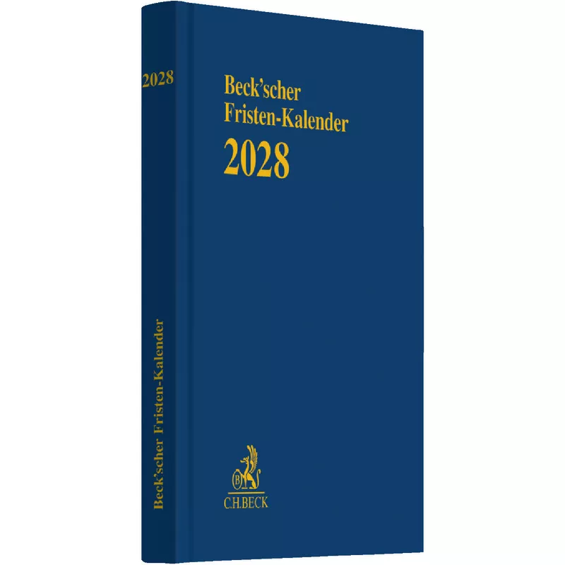 Beck'scher Fristen-Kalender 2028