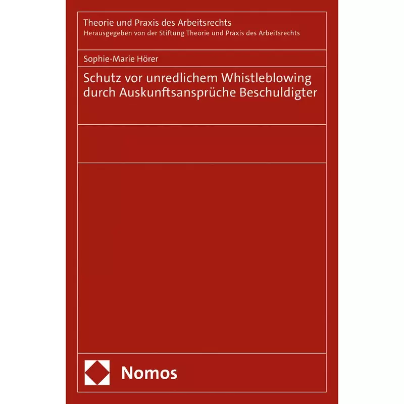 Schutz vor unredlichem Whistleblowing durch Auskunftsansprüche Beschuldigter