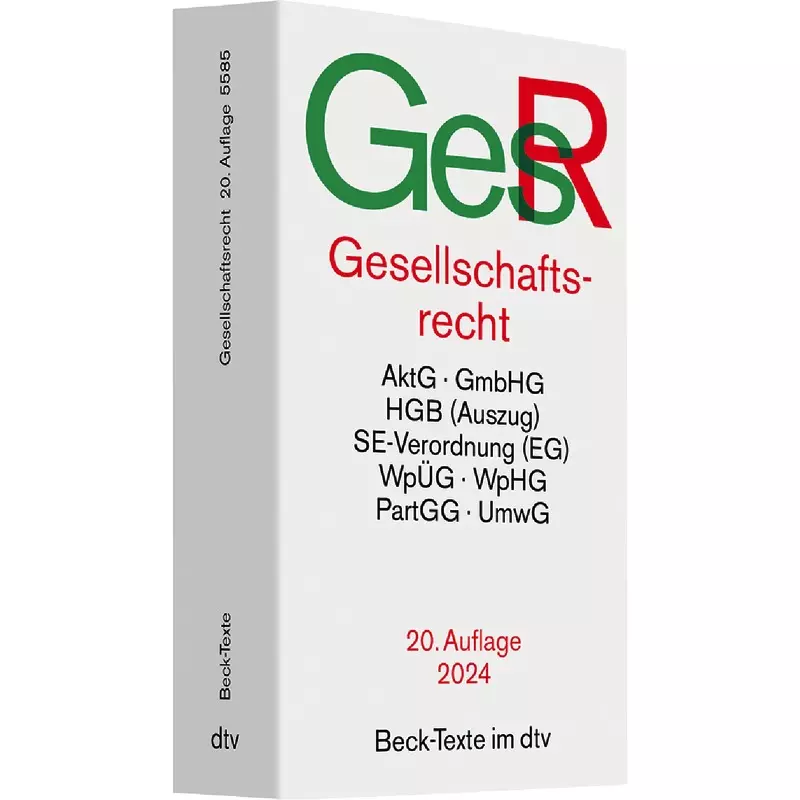 GesR - Gesellschaftsrecht (dtv 53259)