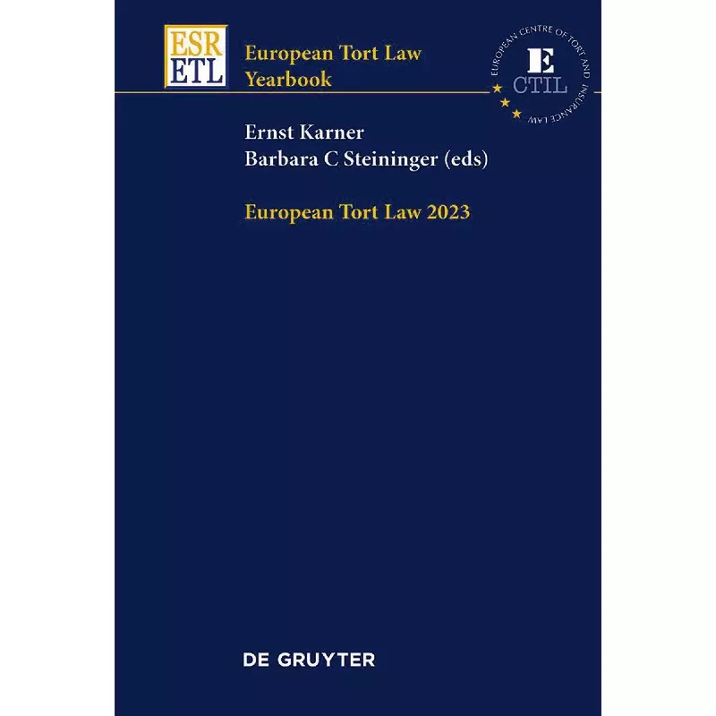 European Tort Law Yearbook / 2023