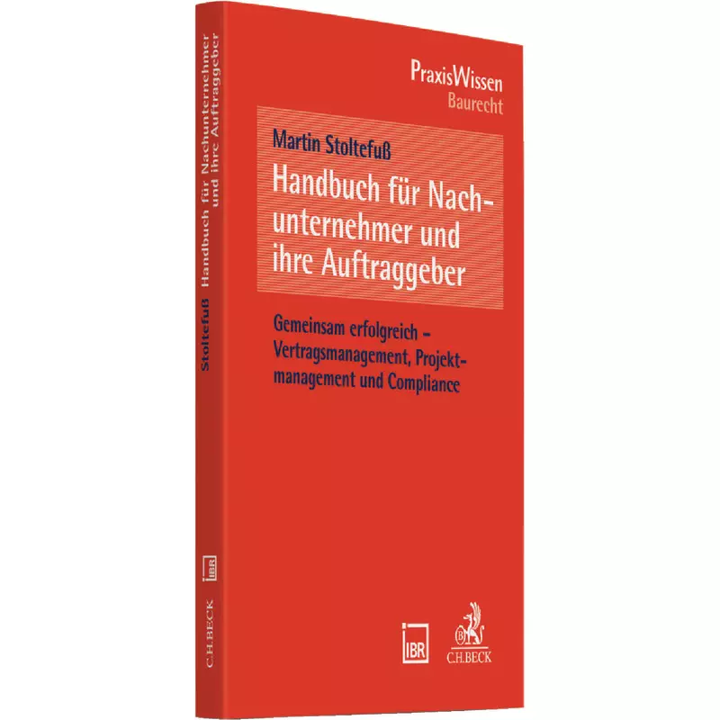 Handbuch für Nachunternehmer und ihre Auftraggeber