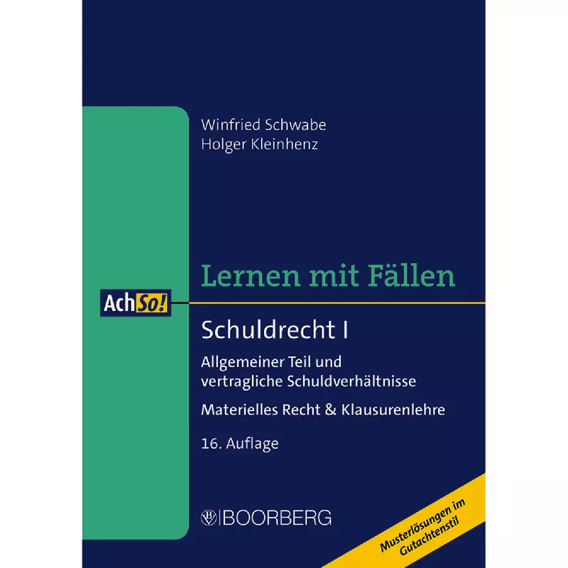 Schuldrecht Teil I