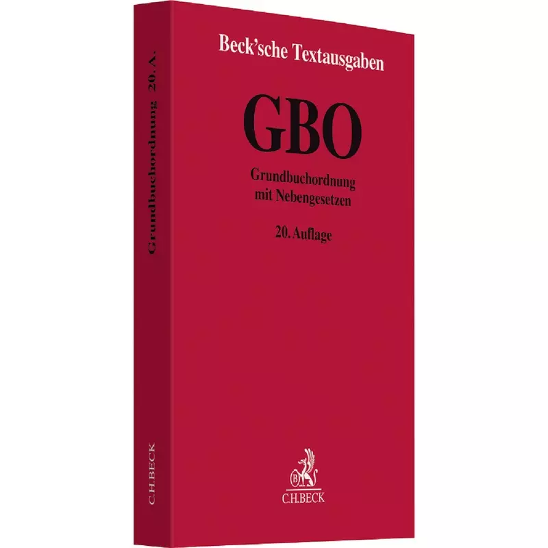 Grundbuchordnung, GBO