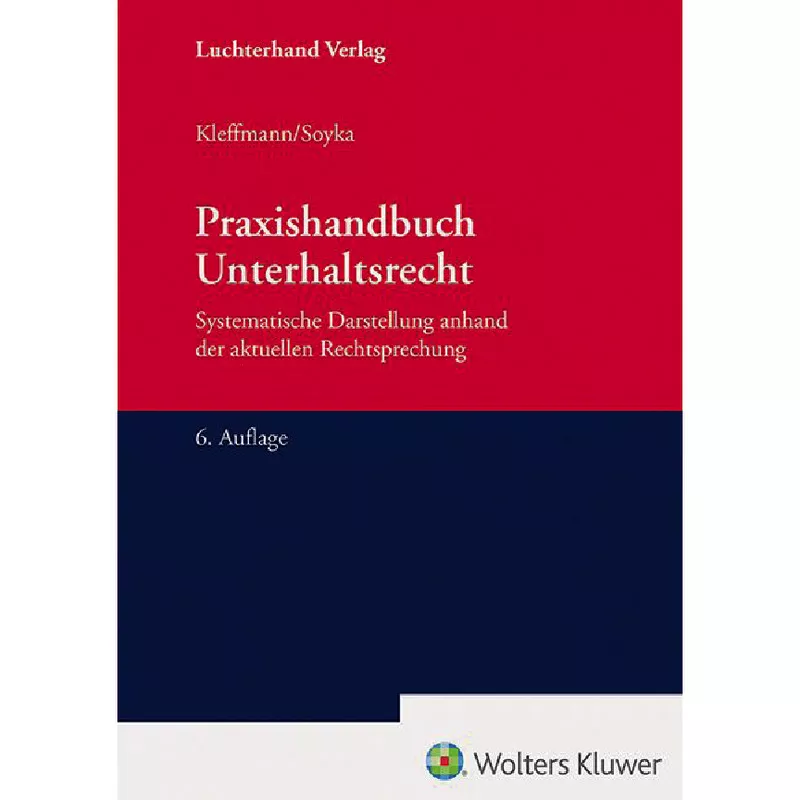 Praxishandbuch Unterhaltsrecht