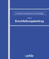 Erschließungsbeitrag - ohne Fortsetzungsbezug
