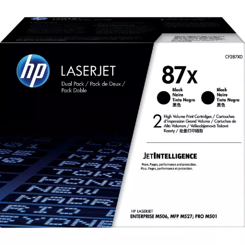 hp Toner CF287XD, schwarz