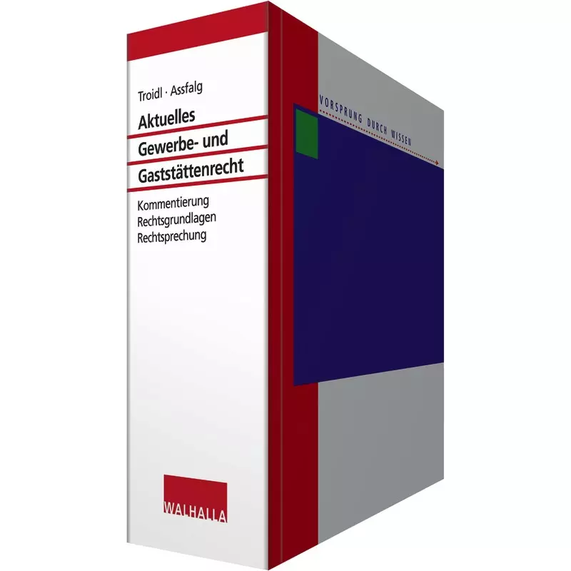 Aktuelles Gewerbe- und Gaststättenrecht - ohne Fortsetzungsbezug