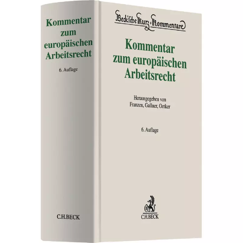 Kommentar zum europäischen Arbeitsrecht