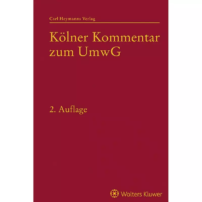 Kölner Kommentar zum Umwandlungsgesetz