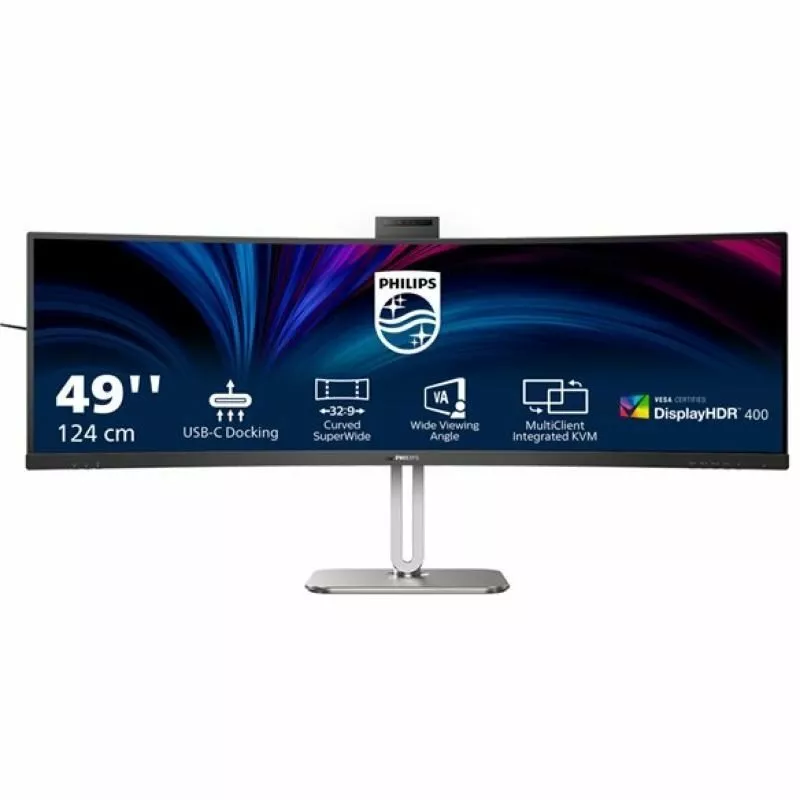 Philips 49B2U5900CH - 5000 Series - LED-Monitor - gebogen - 124.5 cm (49") - HDR