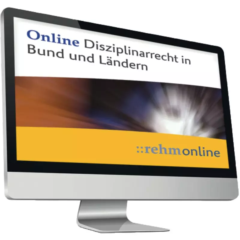 Disziplinarrecht in Bund und Ländern - online