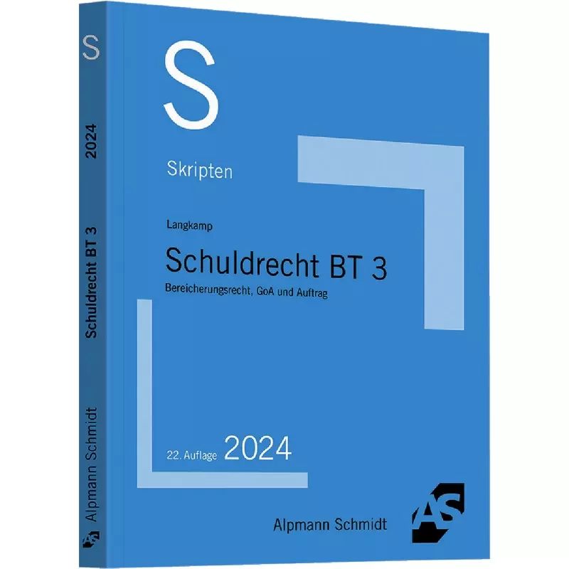Skript Schuldrecht BT 3