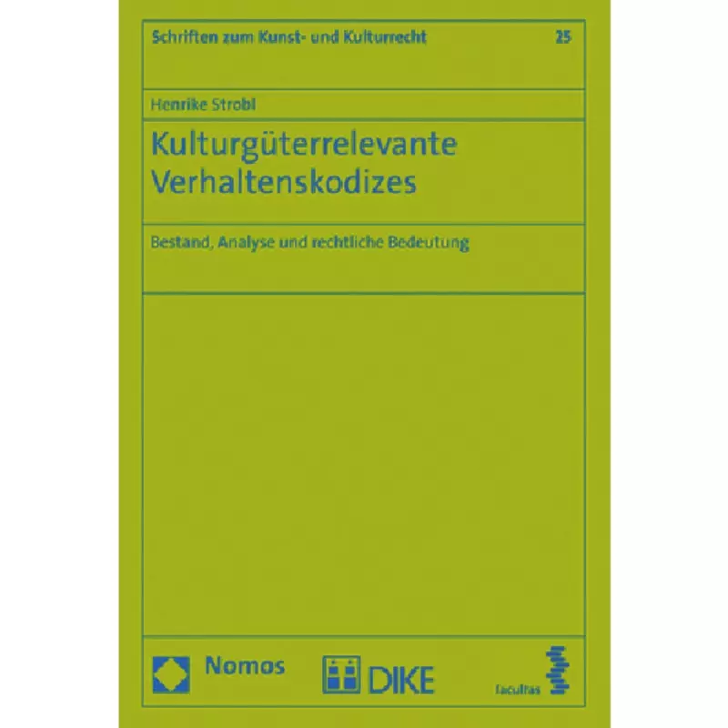 Kulturgüterrelevante Verhaltenskodizes