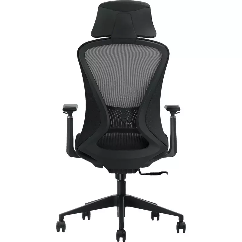 Ergonomischer Bürostuhl, höhenverstellbar, Business Chair, mit 3-D Armlehnen, schwarz