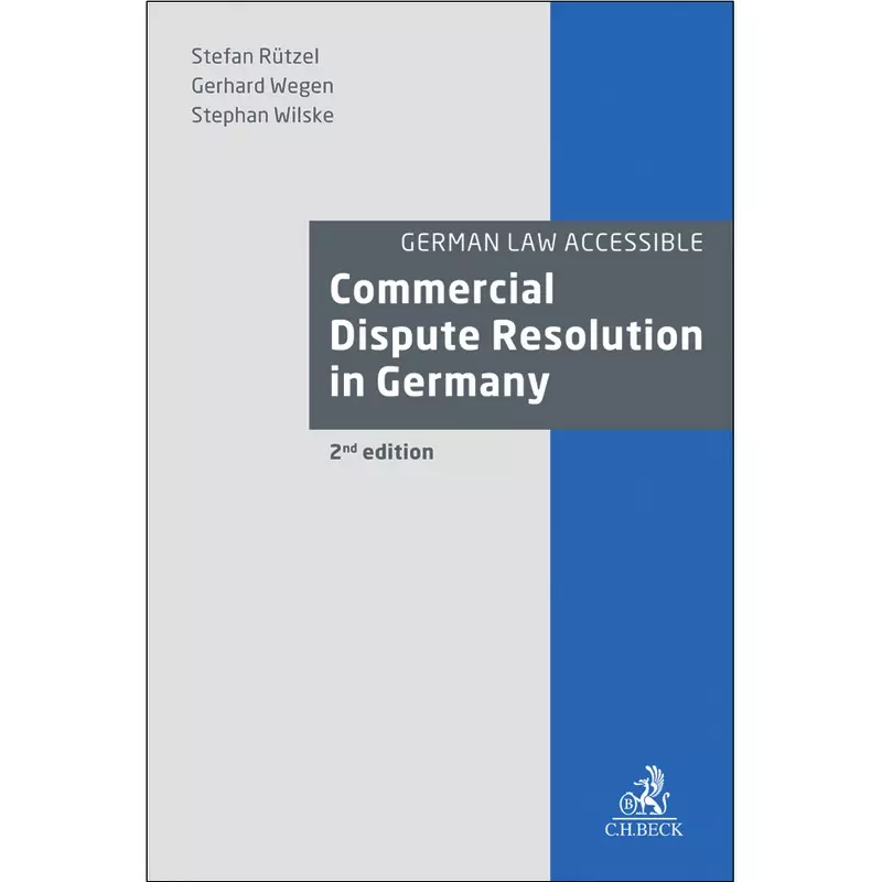 Commercial Dispute Resolution in Germany