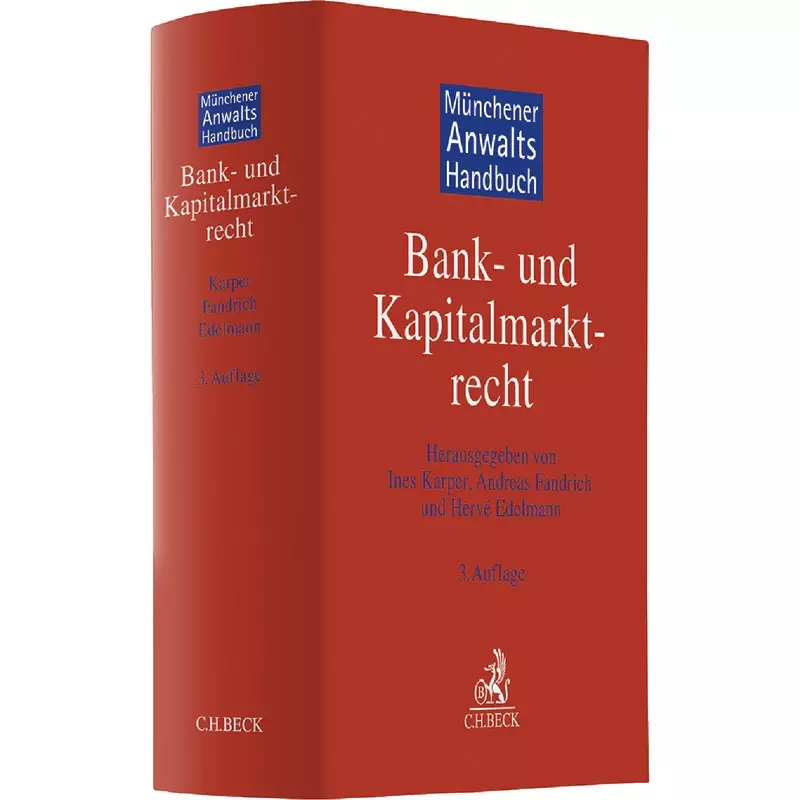 Münchener Anwaltshandbuch Bank- und Kapitalmarktrecht