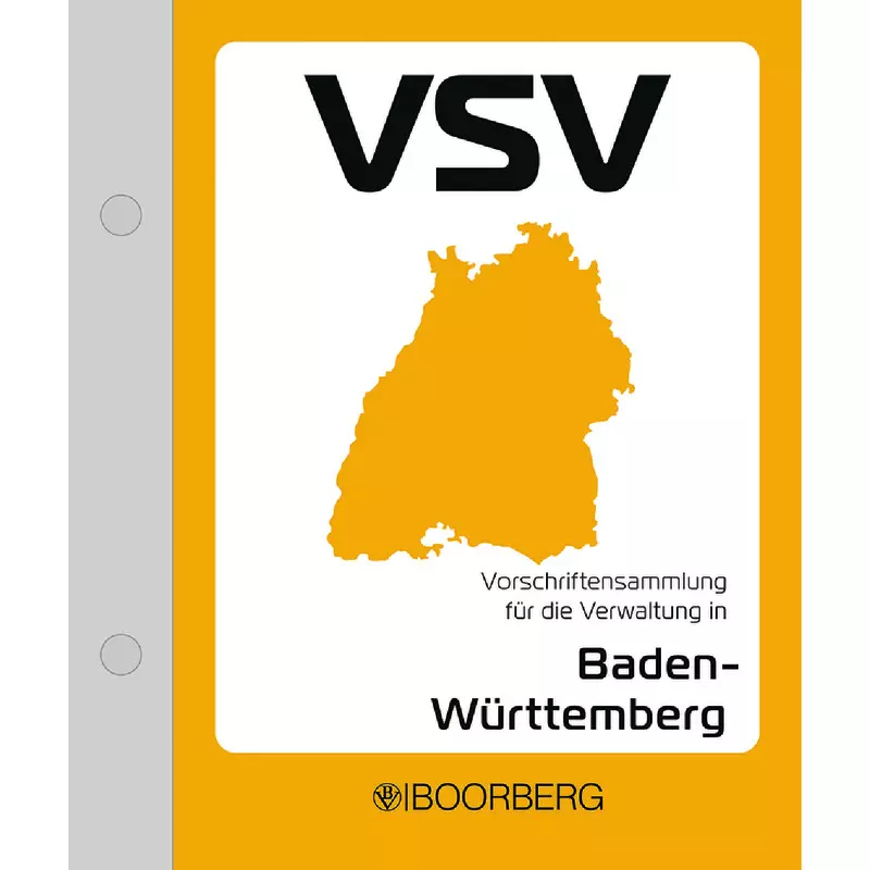 Vorschriftensammlung für die Verwaltung in Baden-Württemberg – VSV - mit Fortsetzungsbezug