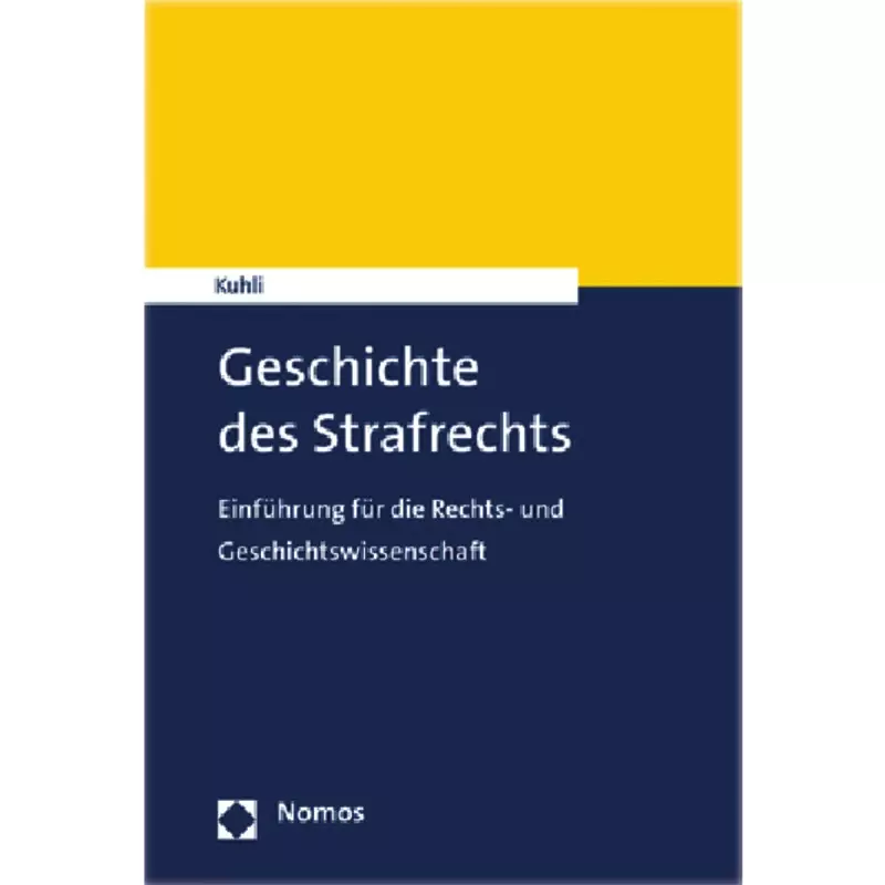 Geschichte des Strafrechts