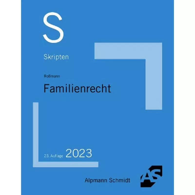 Skript Familienrecht