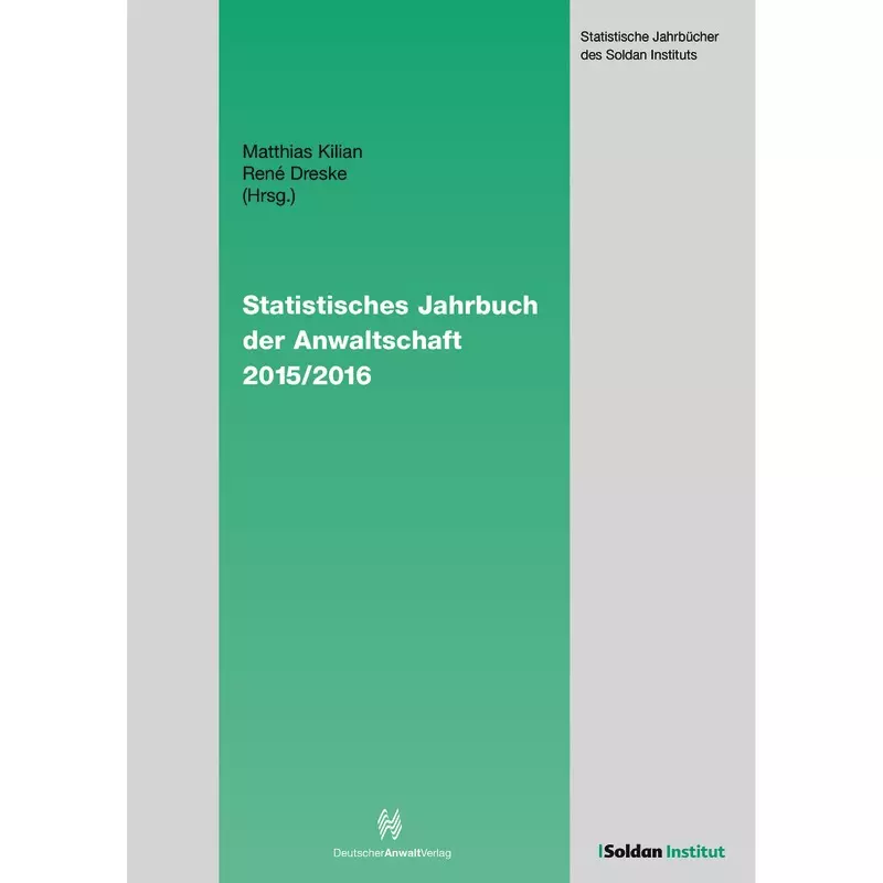 Statistisches Jahrbuch der Anwaltschaft  2015/2016