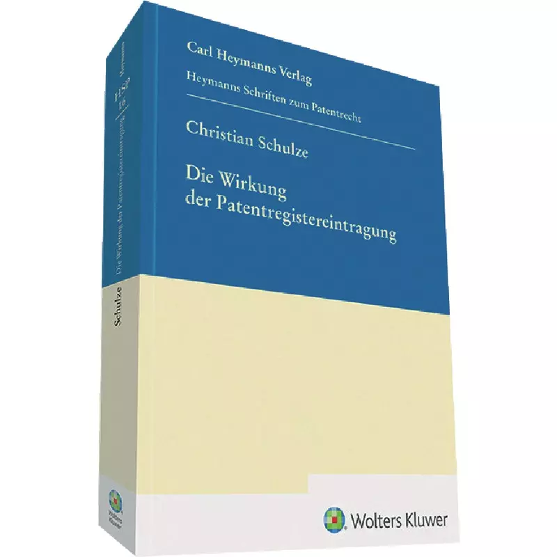 Wirkung der Patentregistereintragung