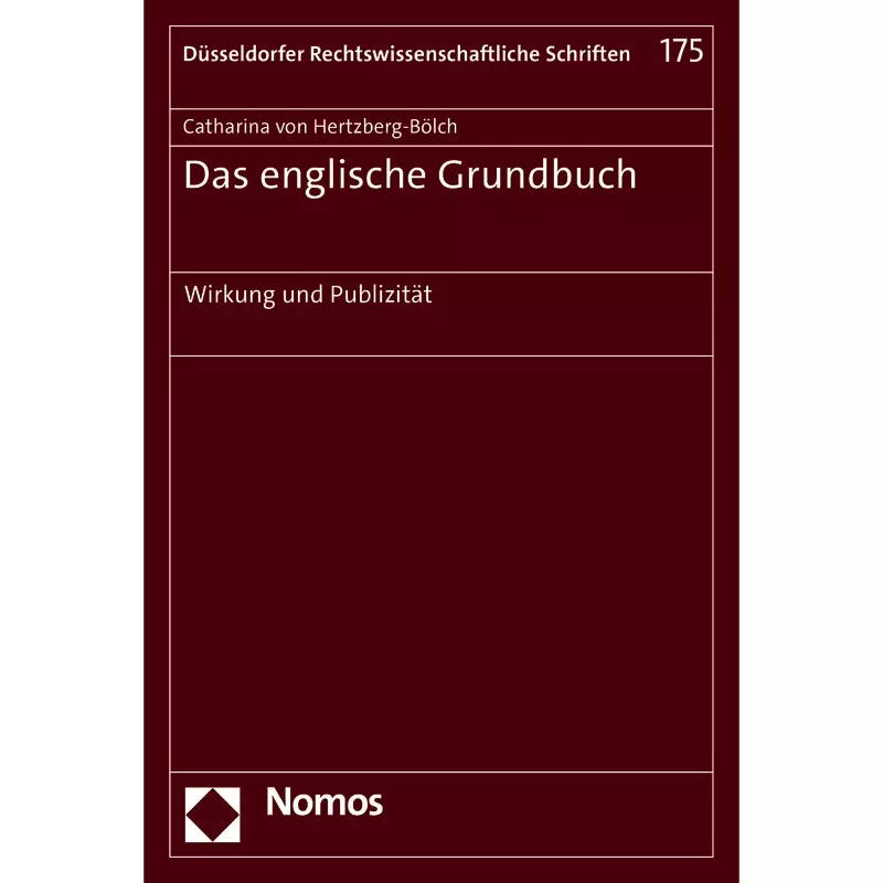 Das englische Grundbuch