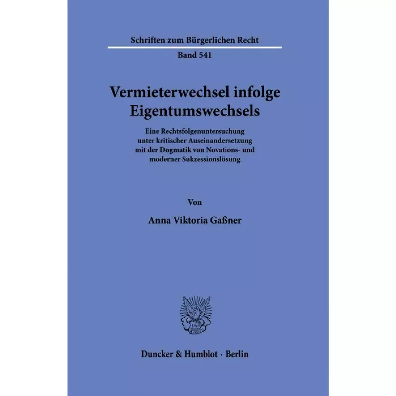 Vermieterwechsel infolge Eigentumswechsels