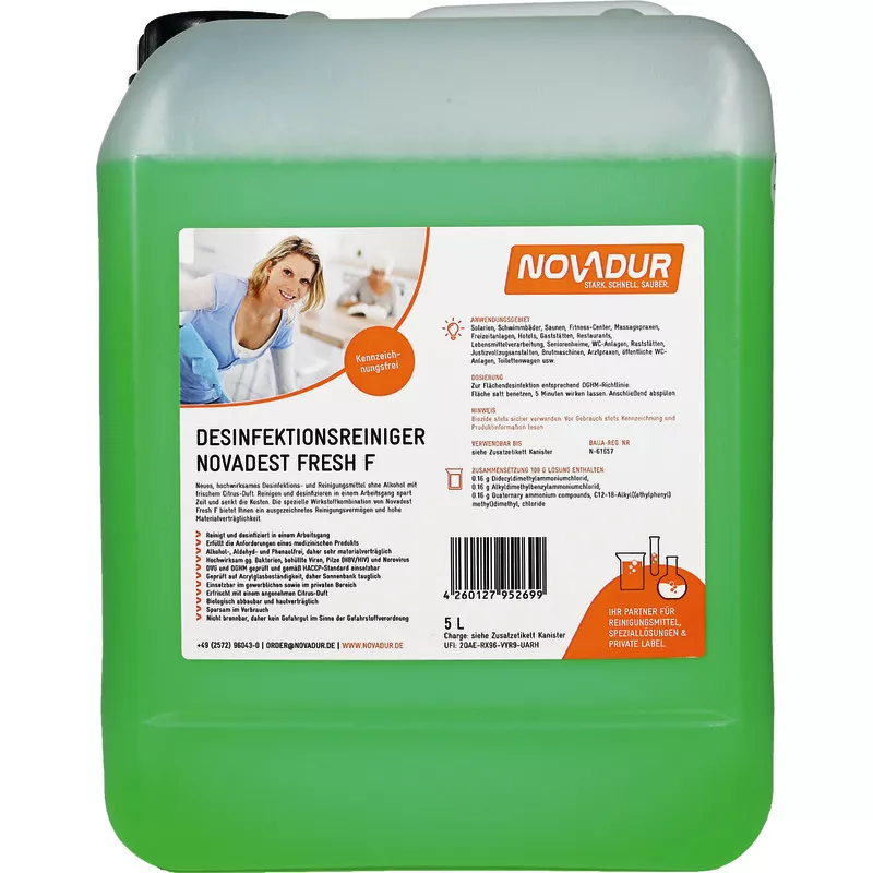 Desinfektionsreiniger Novadest Fresh "F", 5 l