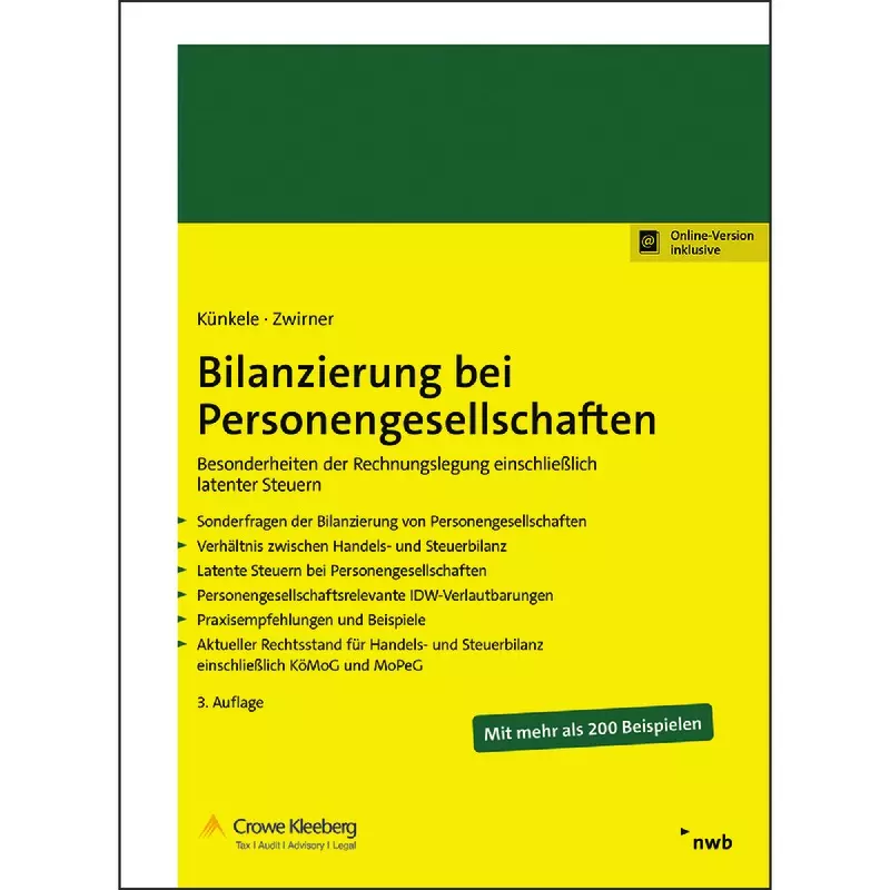 Bilanzierung bei Personengesellschaften