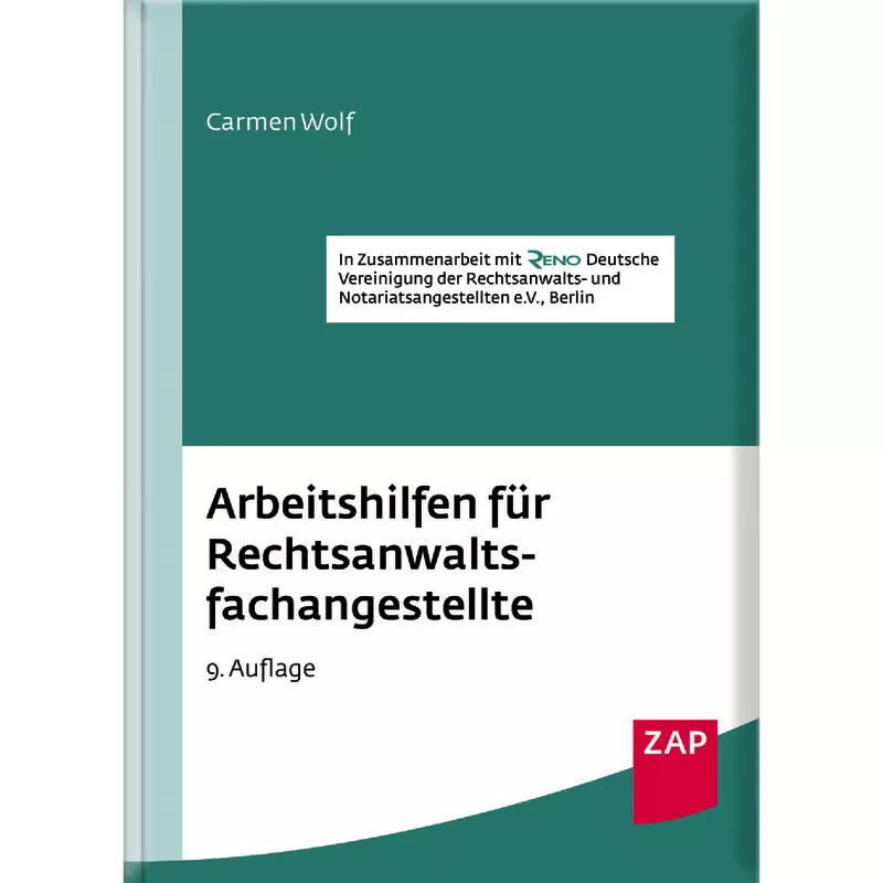 Arbeitshilfen für Rechtsanwaltsfachangestellte