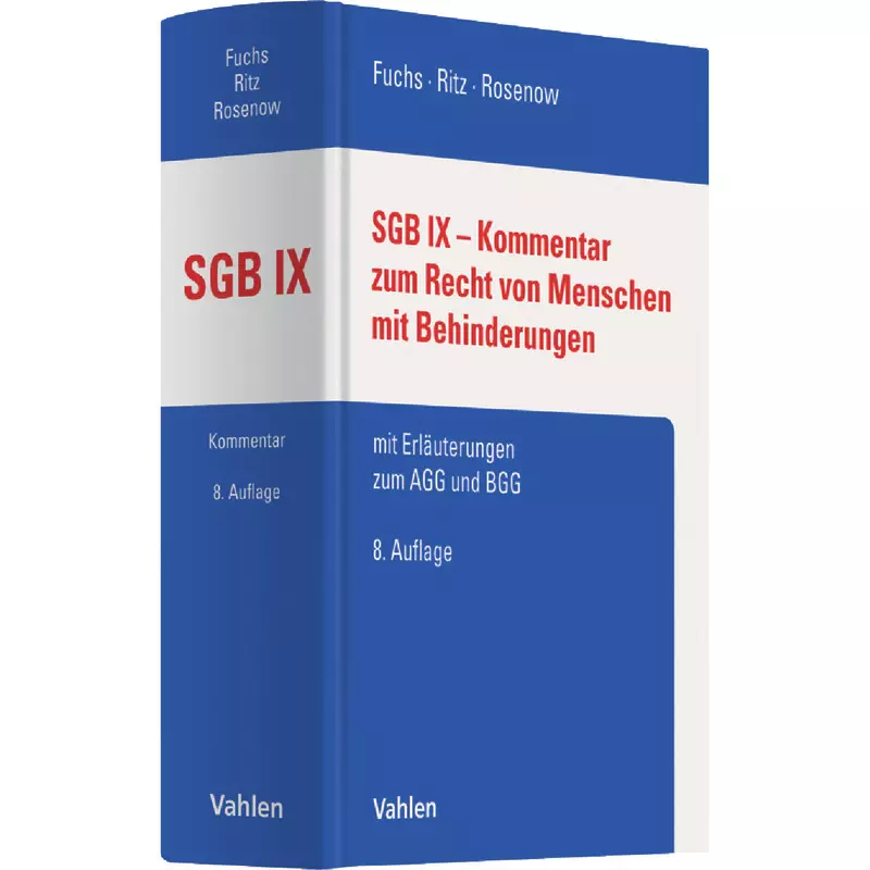 SGB IX - Kommentar zum Recht schwerbehinderter Menschen