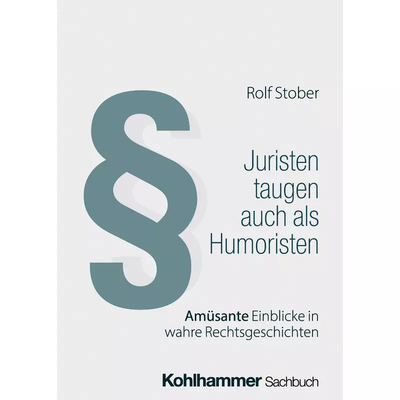 Juristen taugen auch als Humoristen