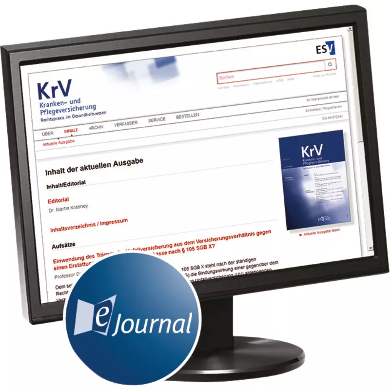 ESV KrV Kranken- und Pflegeversicherung - eJournal