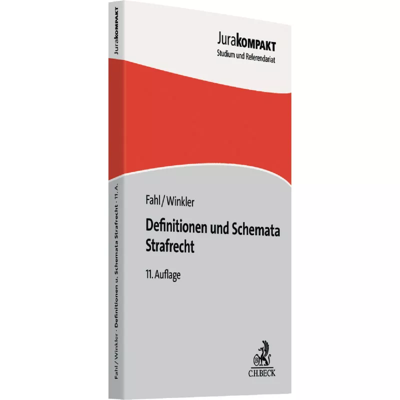Definitionen und Schemata Strafrecht