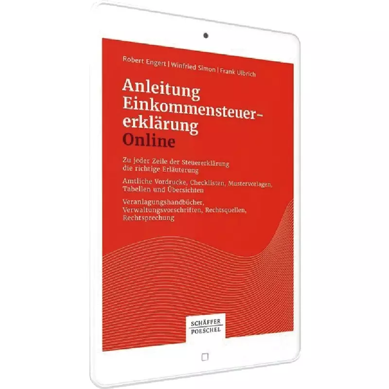 Schäffer-Poeschel Anleitung Einkommensteuererklärung Online