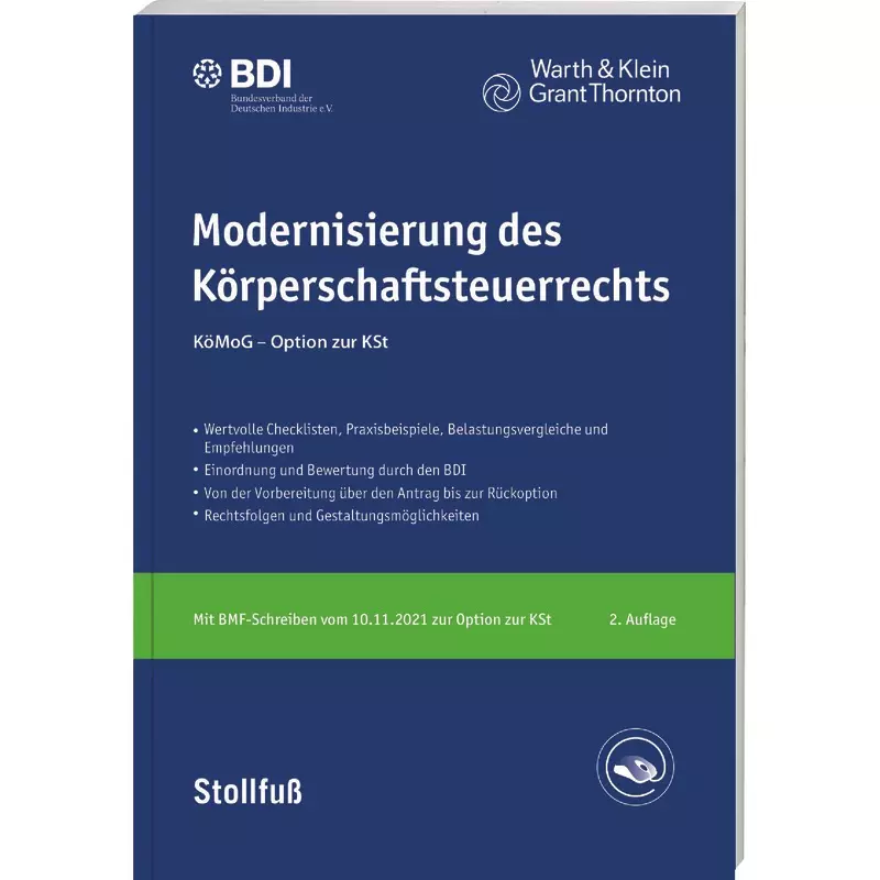 Modernisierung des Körperschaftsteuerrechts