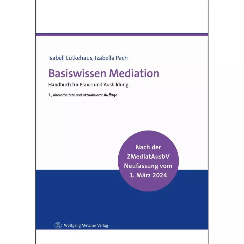 Basiswissen Mediation