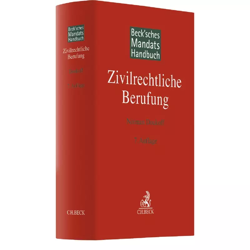 Beck'sches Mandatshandbuch Zivilrechtliche Berufung