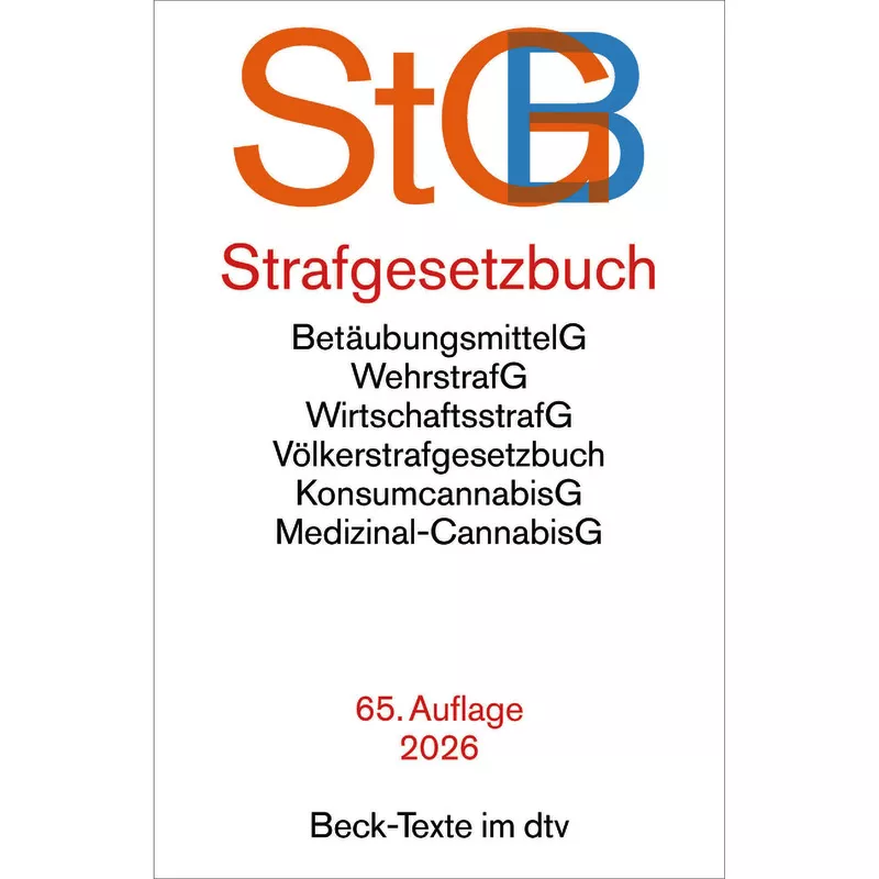 Strafgesetzbuch - StGB (dtv 53339)