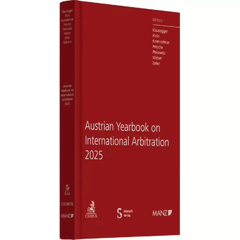 Austrian Yearbook on International Arbitration 2025
