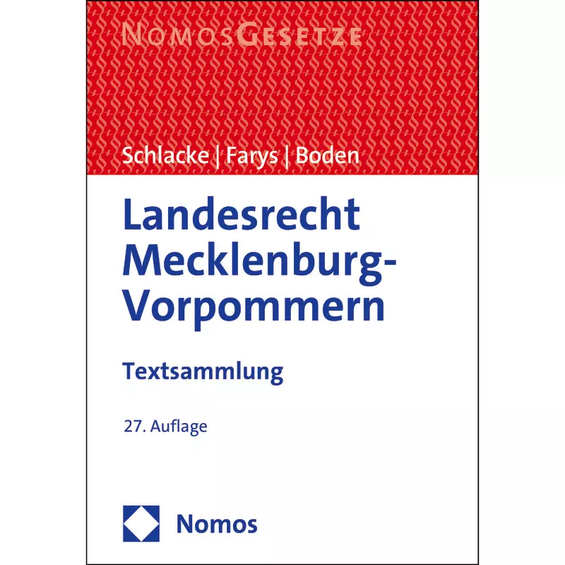Landesrecht Mecklenburg-Vorpommern