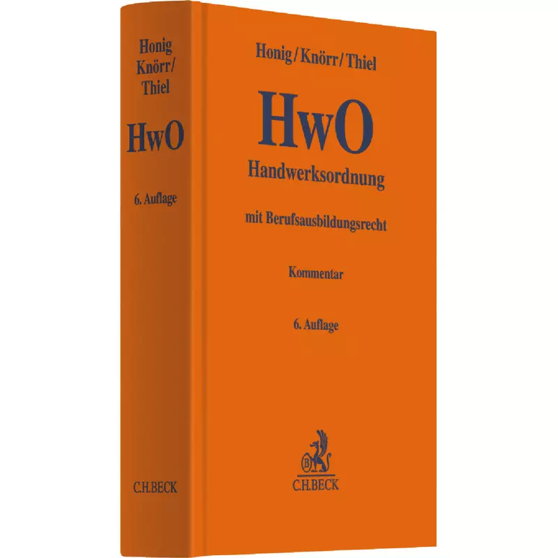 Handwerksordnung - HwO