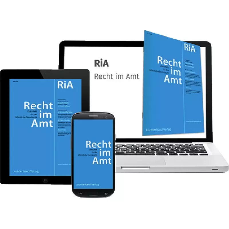 Wolters Kluwer RiA - Recht im Amt online