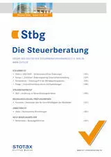 Stbg -Die Steuerberatung  - Abonnement