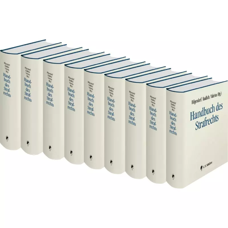 Handbuch des Strafrechts - Gesamtwerk