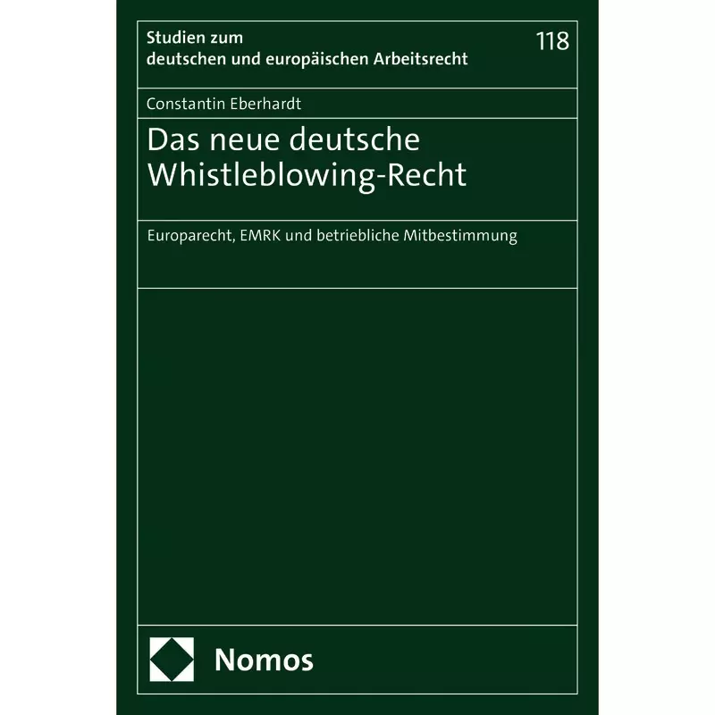 Das neue deutsche Whistleblowing-Recht